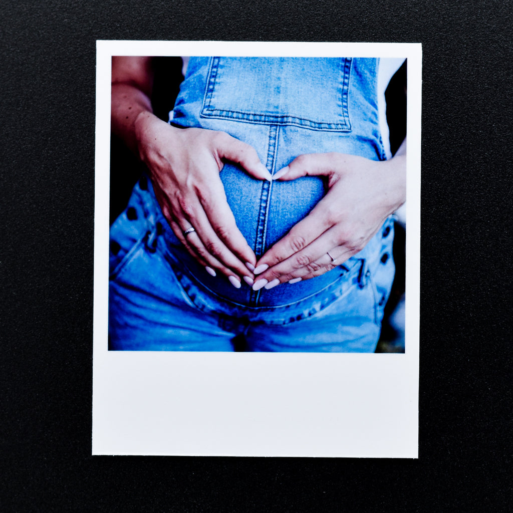 3.25" x 4" Instant Photo Style w/ Text & Envelope (Medium)