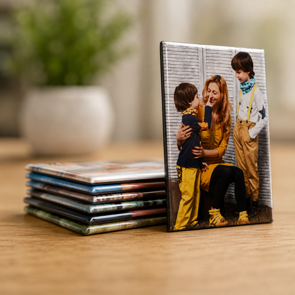 Custom Pressed Photo Pin-Back Buttons| 2"x2" Square, 2"x3" Rectangle & 3" Round Pressed Pin-Back Buttons