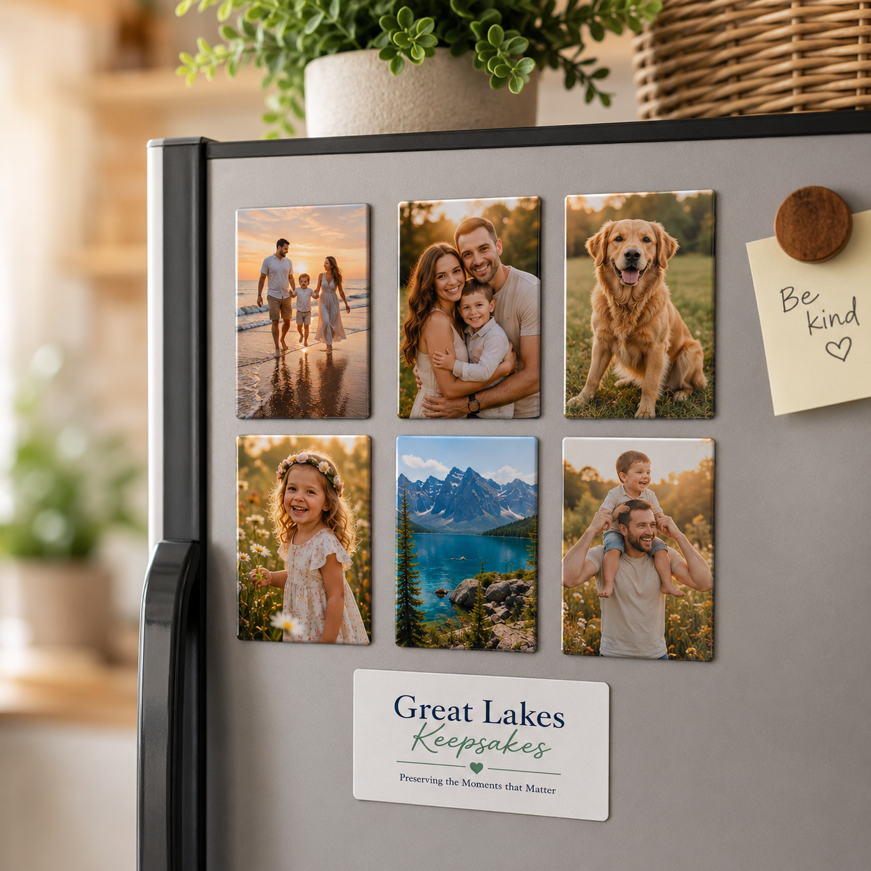 2" x 3" Pressed Magnet (Bulk Orders)