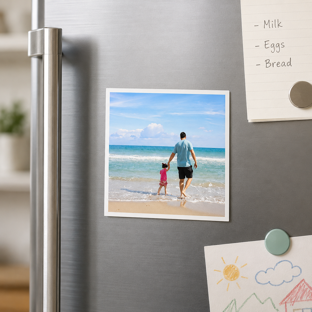 Custom Flat Photo Magnet Sets