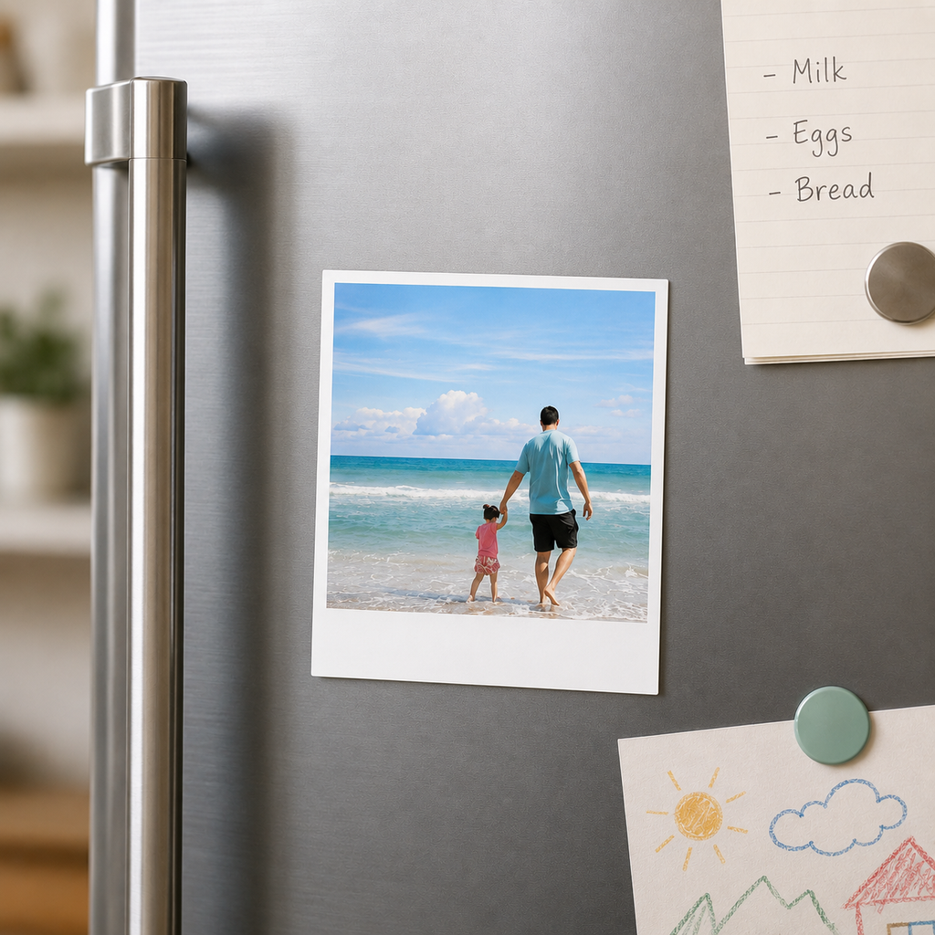 Custom Instant Photo Style Magnet Sets