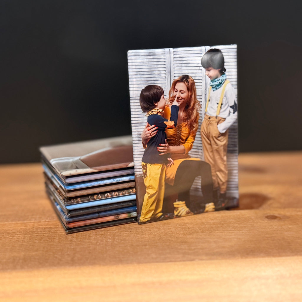Custom Pressed Photo Pin-Back Buttons| 2"x2" Square, 2"x3" Rectangle & 3" Round Pressed Pin-Back Buttons