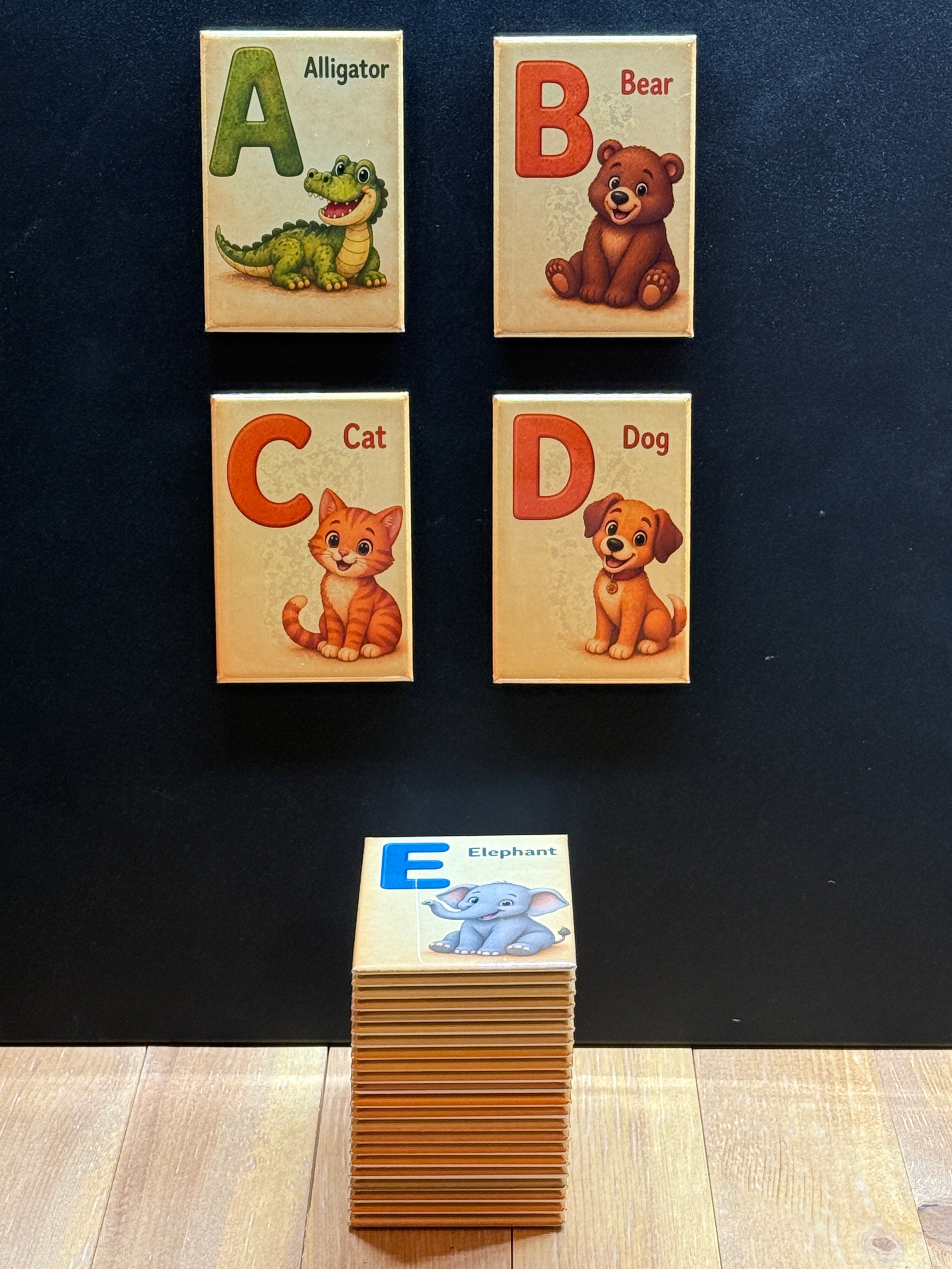 Learn With Animals Alphabet Magnets