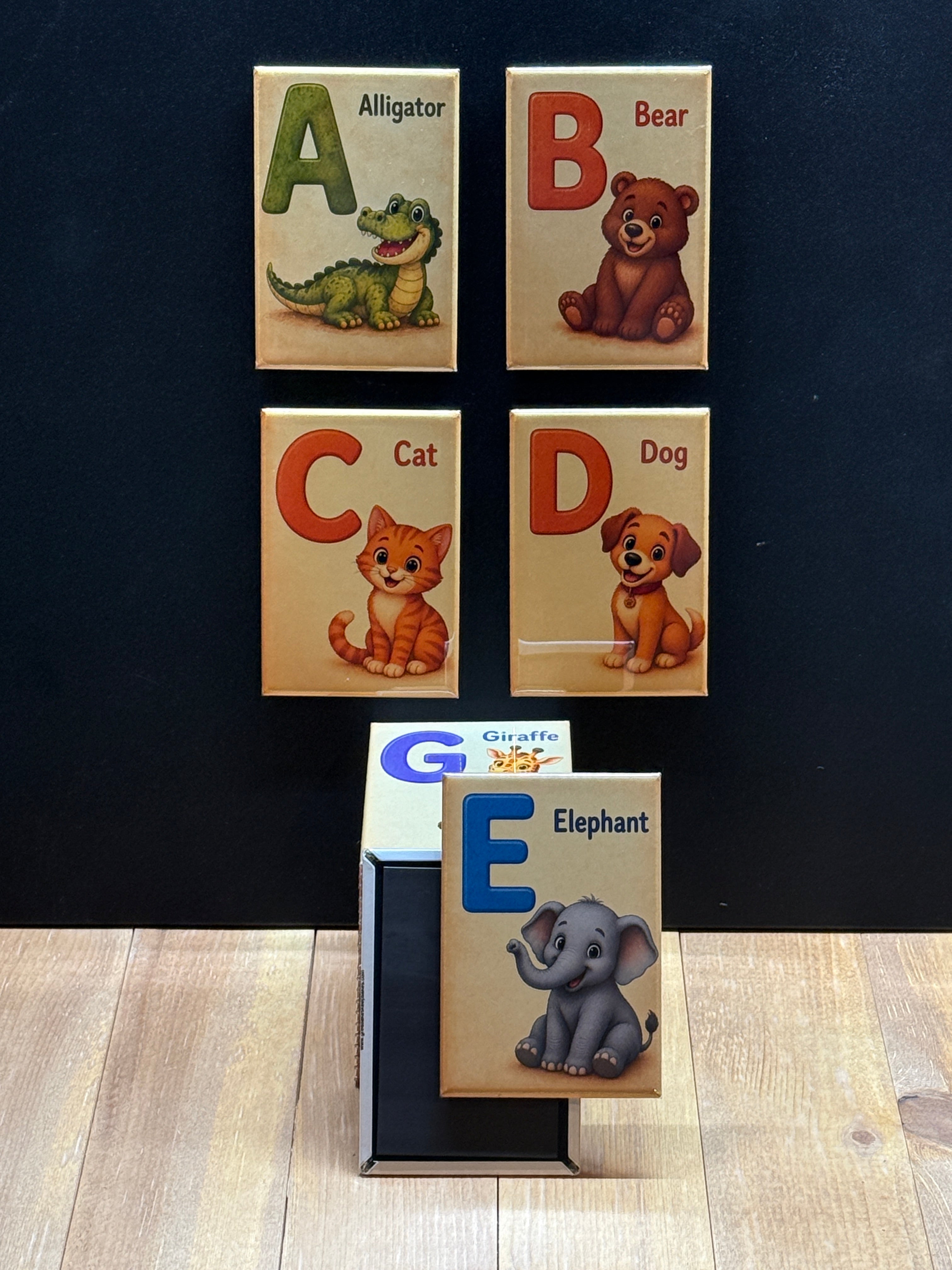Learn With Animals Alphabet Magnets