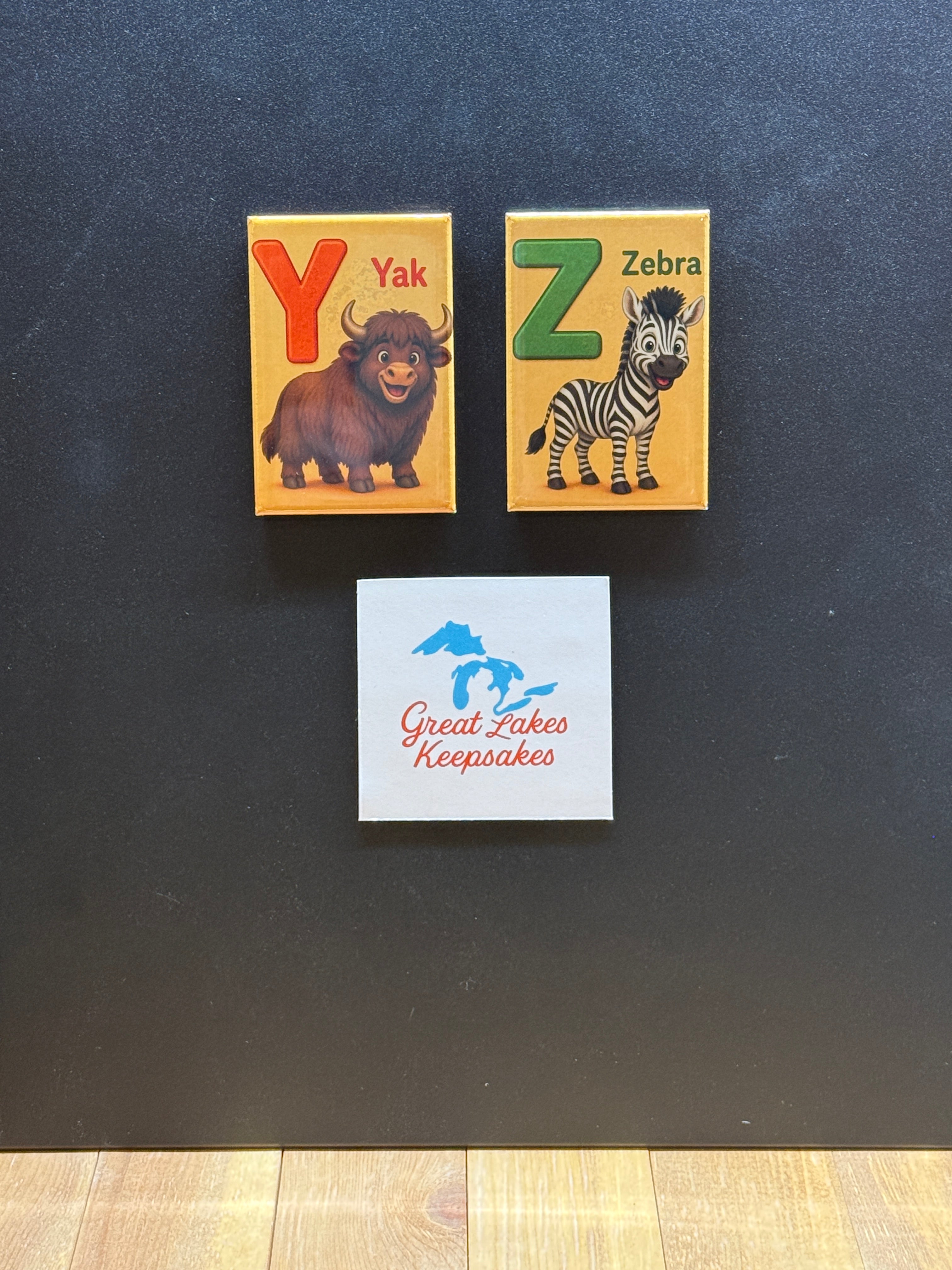 Learn With Animals Alphabet Magnets