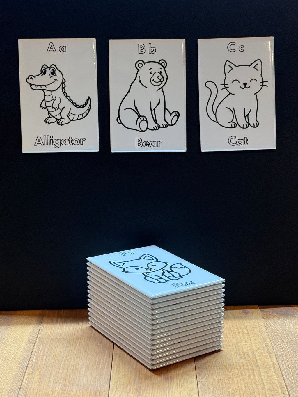 Color & Learn Animal Alphabet Magnets