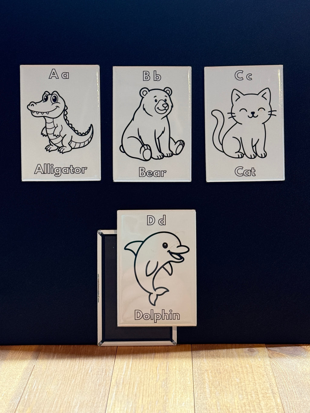 Color & Learn Animal Alphabet Magnets