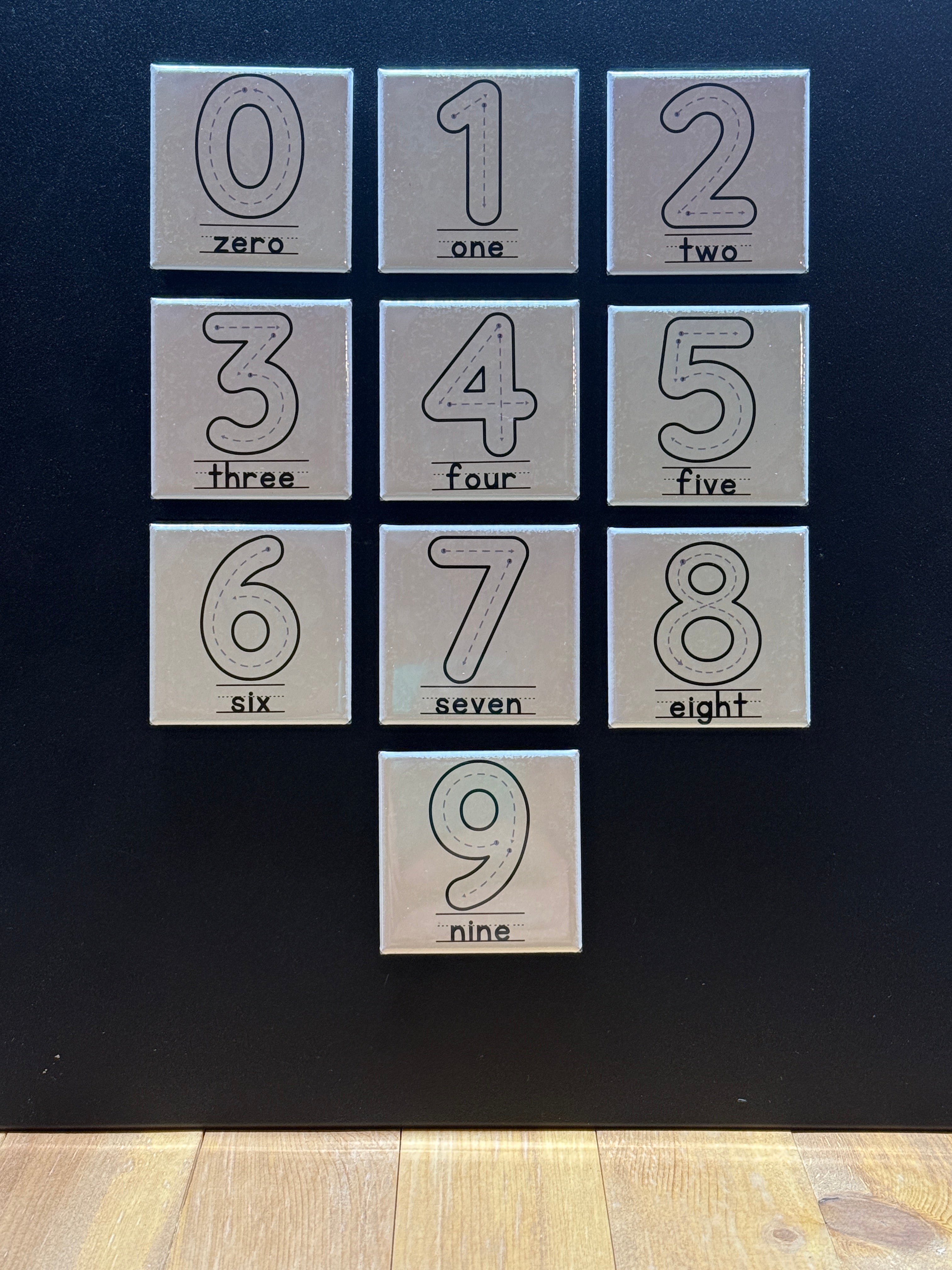 Trace & Learn Number Magnets