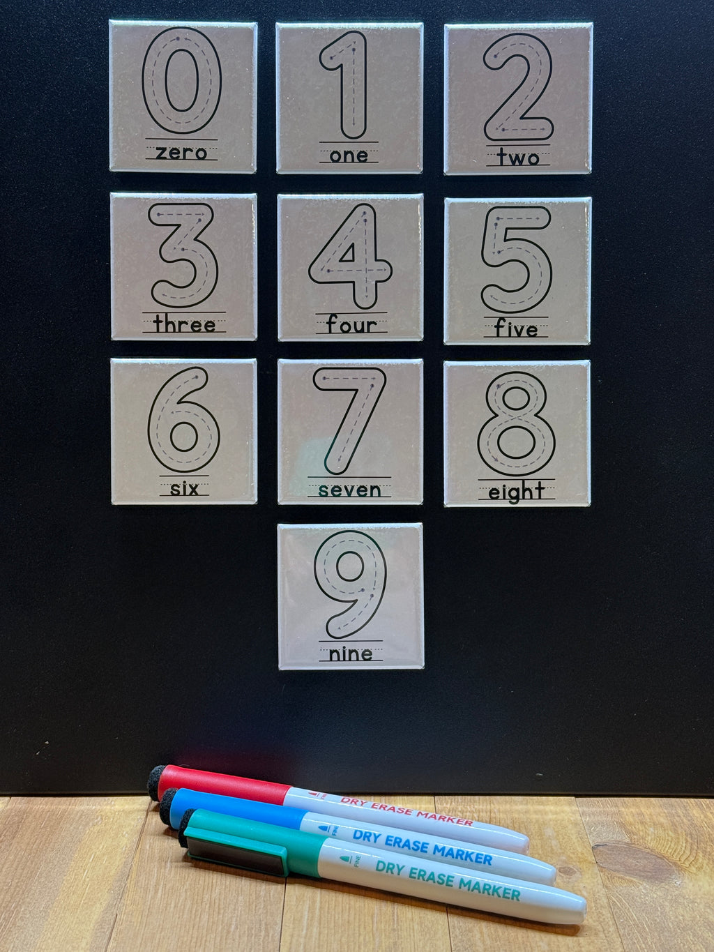 Trace & Learn Number Magnets