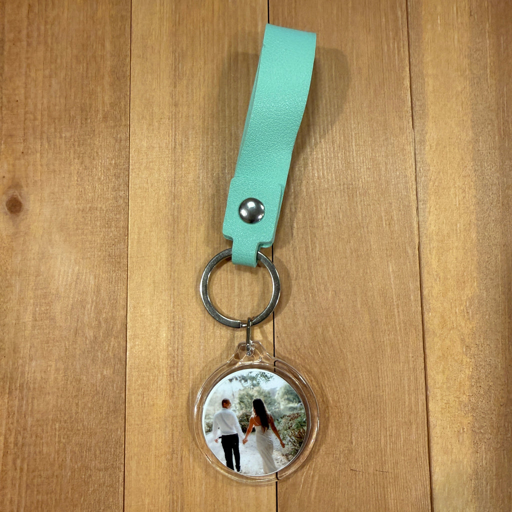 Double-Sided Custom Photo Keychain