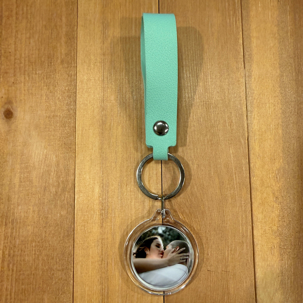 Double-Sided Custom Photo Keychain